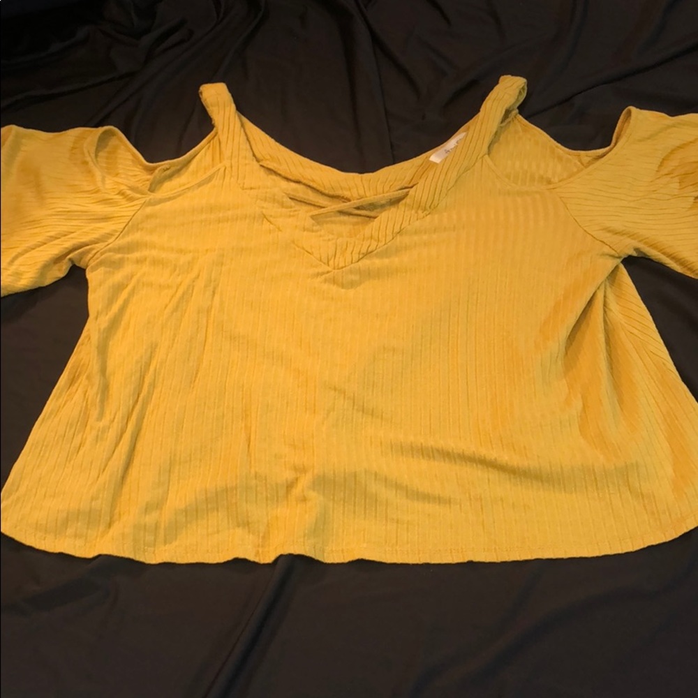 Off The Shoulder Crop Top